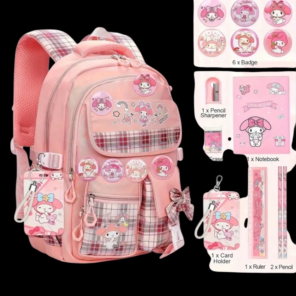 ❗️NEW❗️My Melody Backpack Plus Bundle - Picture 4 of 4